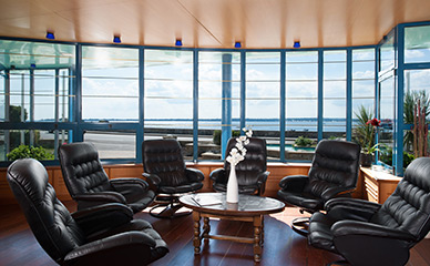 Salon vue mer hôtel de l'Océan