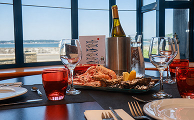Hôtel de l'Océan - Restaurant vue mer